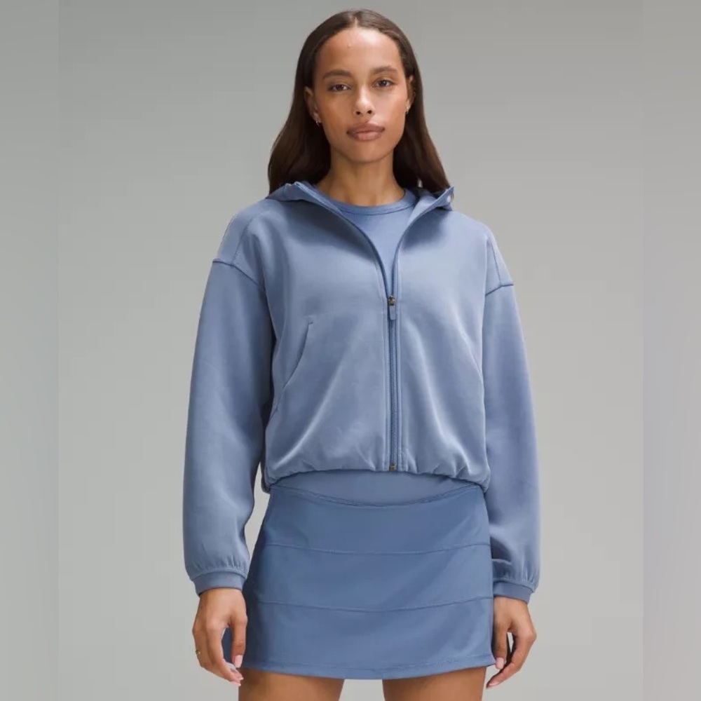 Lululemon Softstreme Full Zip Hoodie - size 4